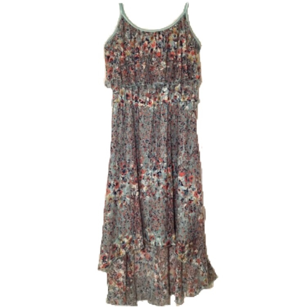 High-Low floral dress